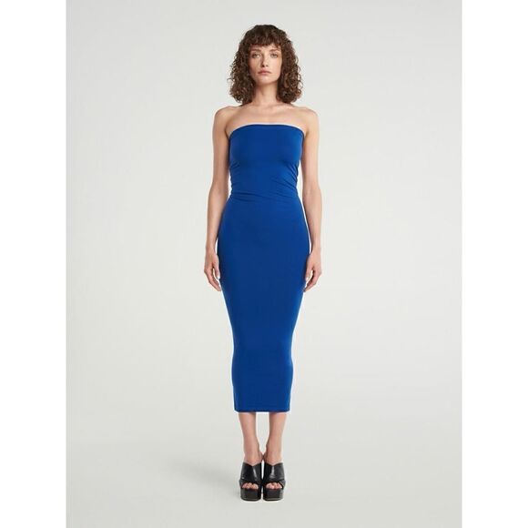 NWT Wolford Fatal Dress L Blue - Picture 3 of 13